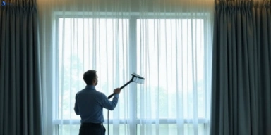 Commercial drapes cleaning service delahey-vic hotels offices
