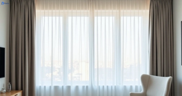 Restored vibrant drapes in delahey-vic QLD after Matty Curtain Cleaning